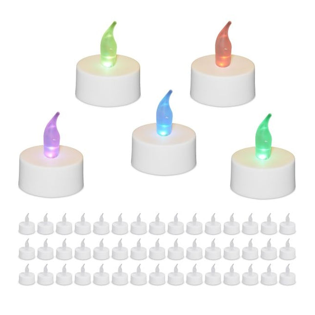 LED-Heizlicht mit Farbwechsel, 50 Stück
