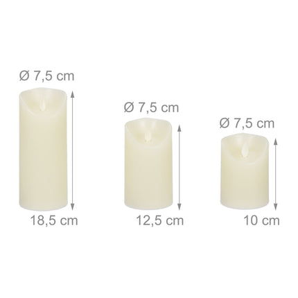 LED-Leuchten 3er-Set