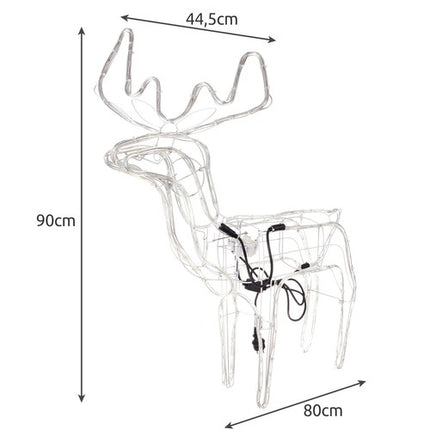 LED reindeer - warm white Ruhhy 22509