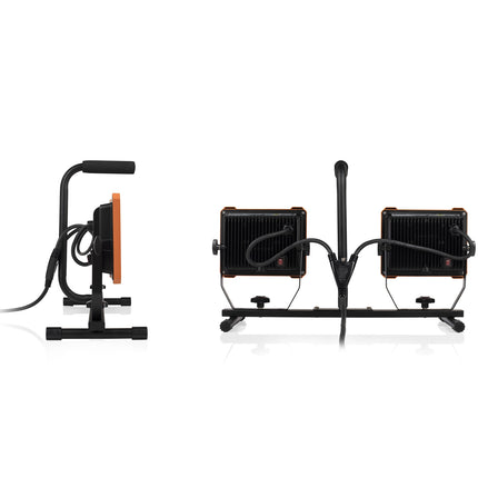LED pracovní lampa se stativem 2 x 30W