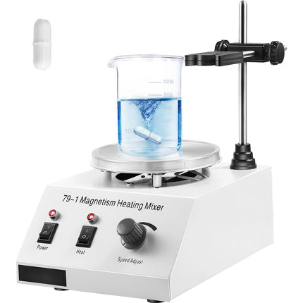 Laboratory Magnetic Stirrer Hot Plate, 1L 0–1600 RPM