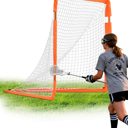 Lacrosse Goal 4x4 Ft, Folding Net With Carry Bag