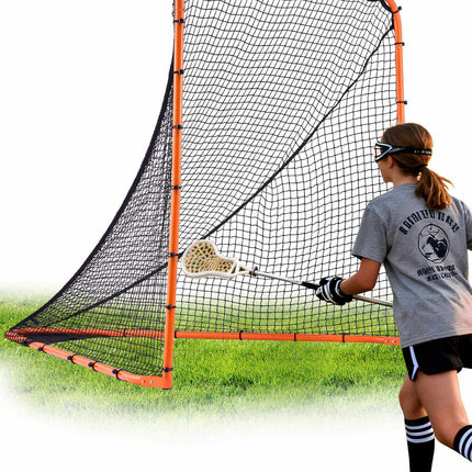 Lacrosse Goal 6x6 Ft, Foldable Steel Frame Training Net