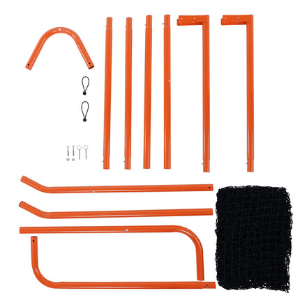 Lacrosse Goal 6x6 Ft, Foldable Steel Frame Training Net