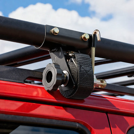 Ladder Rack Ratchet Straps 2-Pack, 7.4 Ft, 500 Lb
