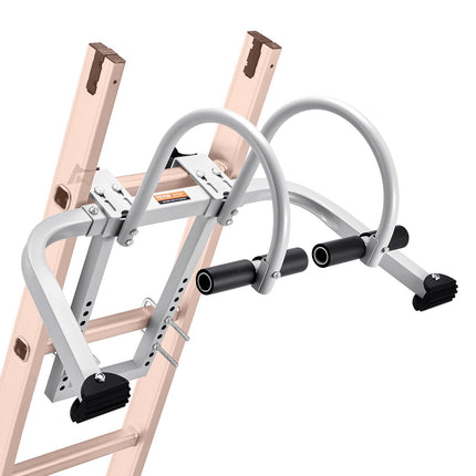 Ladder Stabilizer, 2-in-1 Roof Hook Standoff, 330 lb