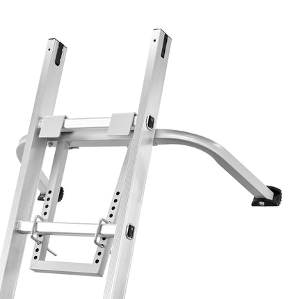 Ladder Stabilizer, Steel Roof Hook Standoff, 330 lb