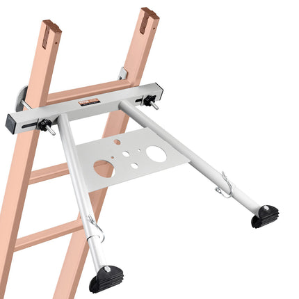 Ladder Stabilizer Wall Standoff, Adjustable Feet, 330 lb