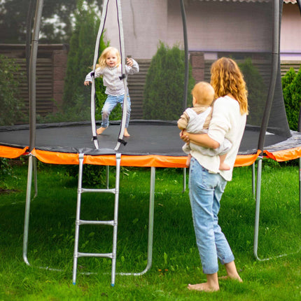 Échelle vers trampoline