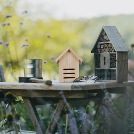 Ladybug house made of spruce