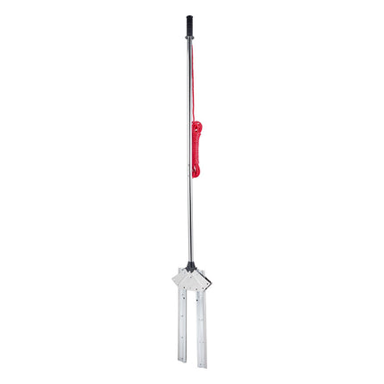 Lake Weed Cutter Rake, Adjustable 20–37 in, 30 ft Rope