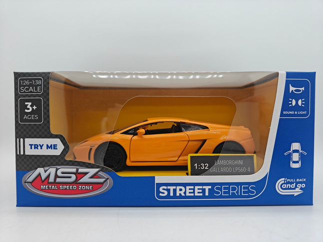 Model Lamborghini Gallardo LP560-4 kovový, měřítko 1:32