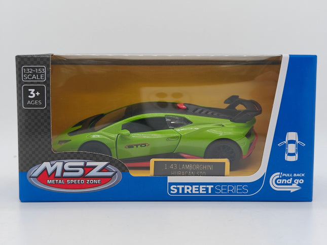 Model Lamborghini STO kovový, sběratelský, měřítko 1:40