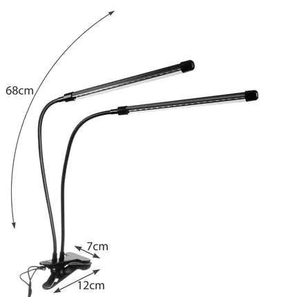 Lampa 20 LED 2 ks pro růst rostlin Gardlov 19241