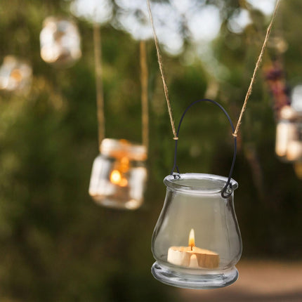 Windlichtglas 12er Set
