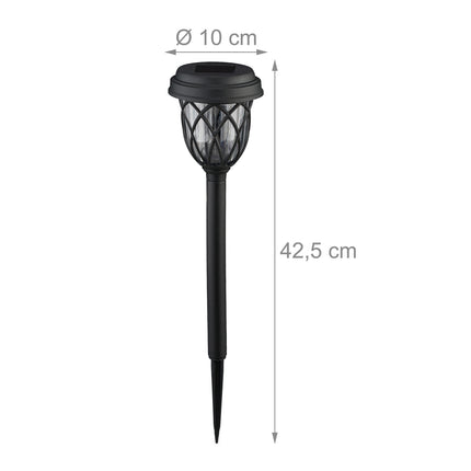 Lantern with solar cell lamp