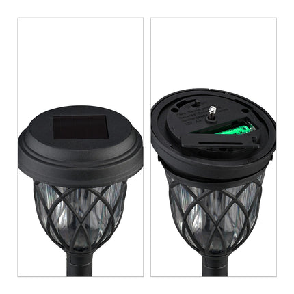 Lantern with solar cell lamp