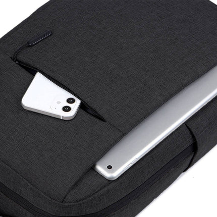 Laptop Backpack 15.6" Black, Water-Resistant, Polyester