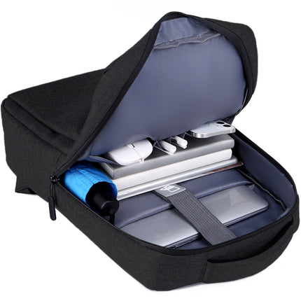 Laptop Backpack 15.6" Black, Water-Resistant, Polyester