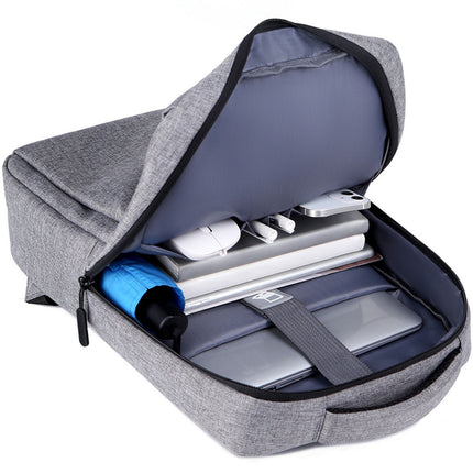 Laptop-Rucksack 15,6" Grau, wasserabweisend, Polyester