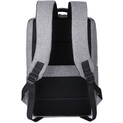 Laptop-Rucksack 15,6" Grau, wasserabweisend, Polyester