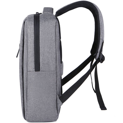 Laptop-Rucksack 15,6" Grau, wasserabweisend, Polyester