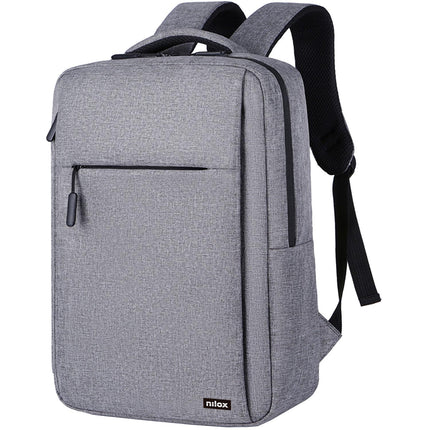 Laptop-Rucksack 15,6" Grau, wasserabweisend, Polyester