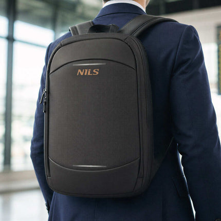 Laptop Backpack, 19L Expandable, Anti-Theft Pocket