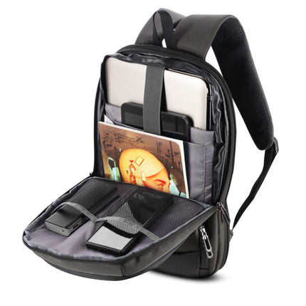 Laptop Backpack, 19L Expandable, Anti-Theft Pocket