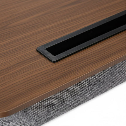 Laptop Bed Tray 17" with Cushion & Phone Holder