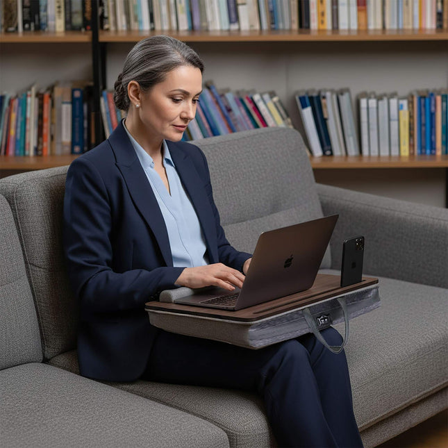 Laptop-Kissenablage mit Tasche und Handgelenkauflage