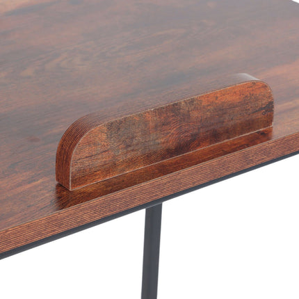 Laptop Side Table – Tiltable, Anti-Slip, C-Shaped