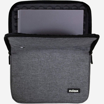 Laptophülle 13,3" Grau, gepolstert, stoßfest