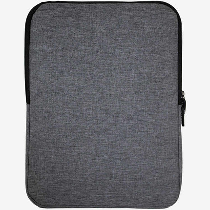 Pouzdro na notebook 15.6" šedé, polstrované s kapsou na příslušenství