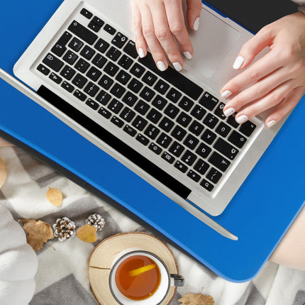 Laptopkissen blau mit Handgelenkstütze