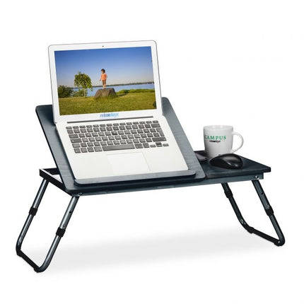 Laptop table in black