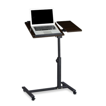 Laptop table with adjustable mouse table