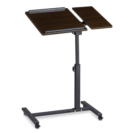Laptop table with adjustable mouse table
