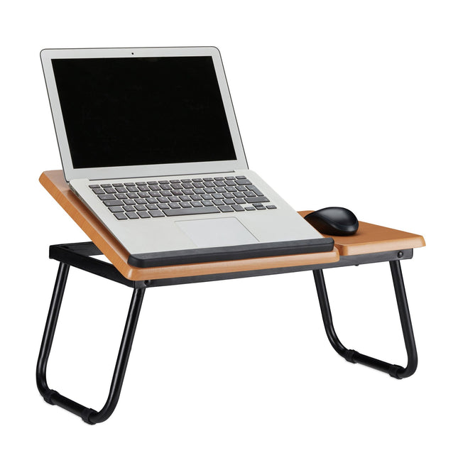 Stolek na notebook s naklápěcí pracovní deskou