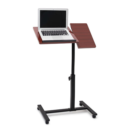 Laptop table wood adjustable height