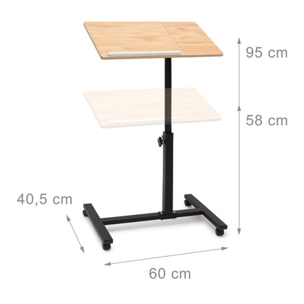 Laptoptisch Holz höhenverstellbar