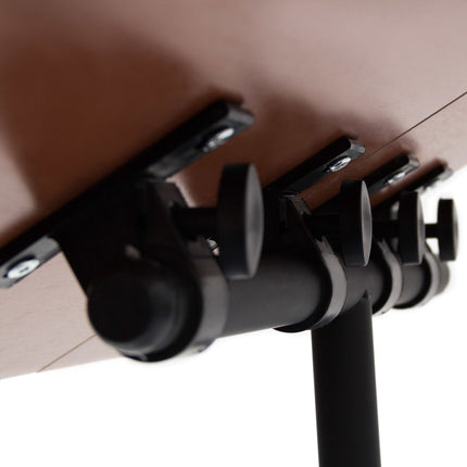 Laptop table wood adjustable height