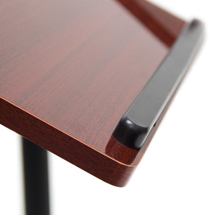 Laptop table wood adjustable height