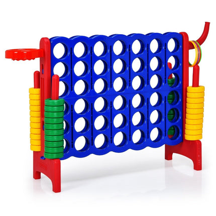 Großes 4er-Set Jumbo 4er-Set 84 x 33 x 79 cm blau + rot