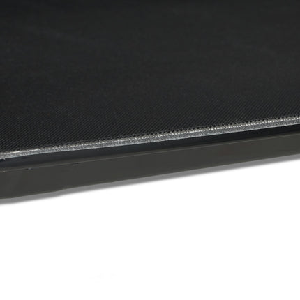 Großes schwarzes Gastro-Tablett 56x41cm – rutschfeste Oberfläche