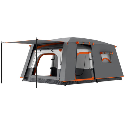 Großes Campingzelt, 4-6 Personen, 2 Räume, wasserdicht