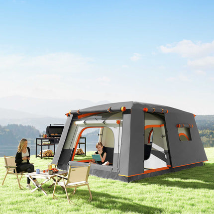 Großes Campingzelt, 4-6 Personen, 2 Räume, wasserdicht