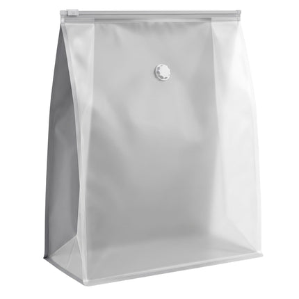 Large Gray Vacuum Storage Bags, 100x80 cm, 8-Pack