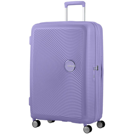 Großer erweiterbarer Lavendel-Koffer, 77 cm