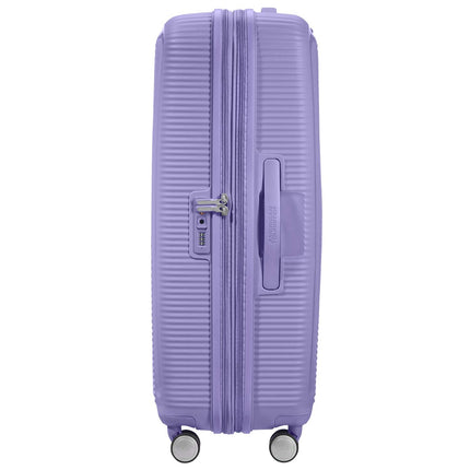 Großer erweiterbarer Lavendel-Koffer, 77 cm